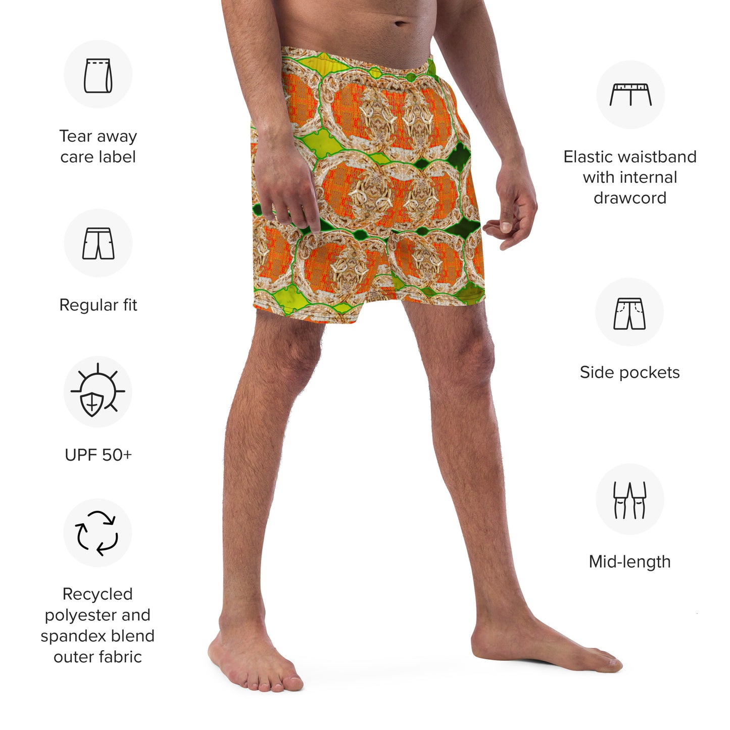 Swim Trunks (Virilis)(Ouroboros Smith Butterfly) RJSTH@Fabric#3 RJSTHS2023 RJS