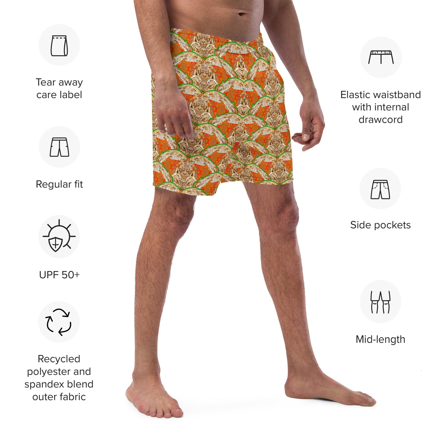 Swim Trunks (Virilis)(Ouroboros Smith Butterfly) RJSTH@Fabric#3 RJSTHS2023 RJS