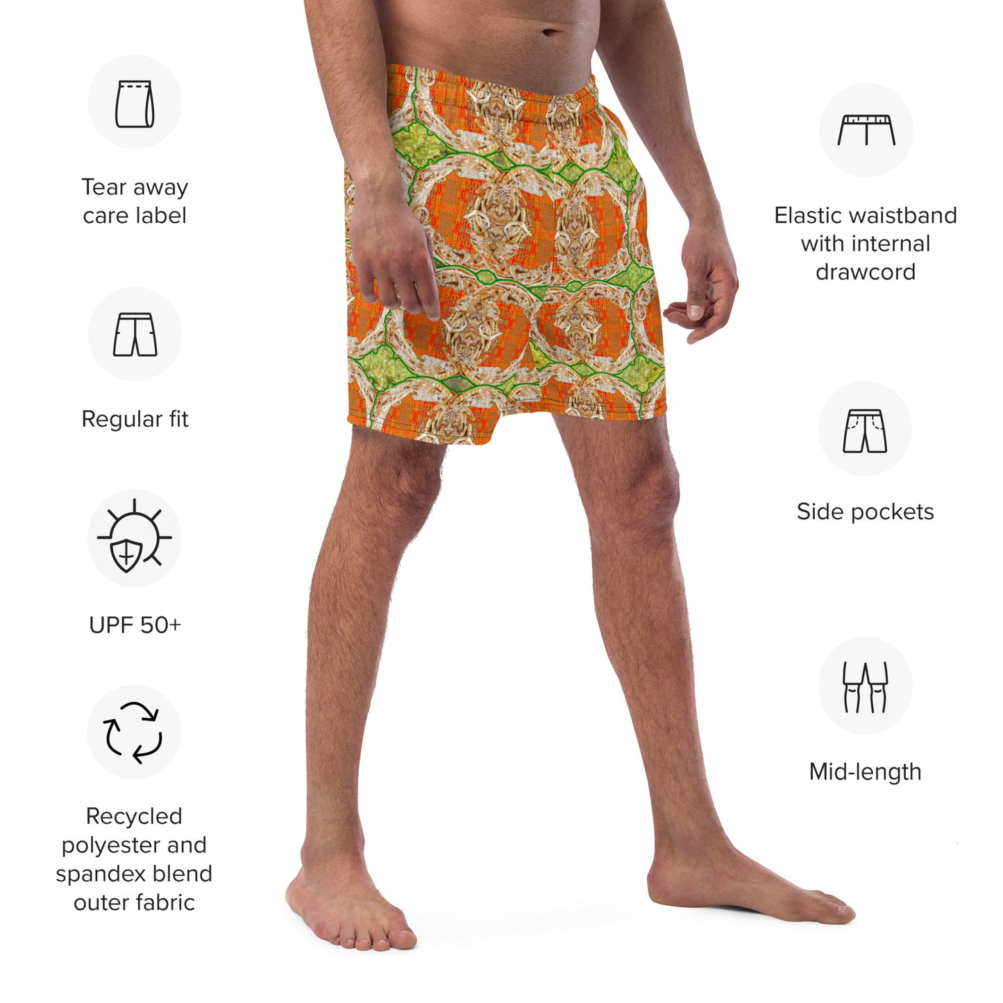 Swim Trunks (Virilis)(Ouroboros Smith Butterfly) RJSTH@Fabric#2 RJSTHS2023 RJS