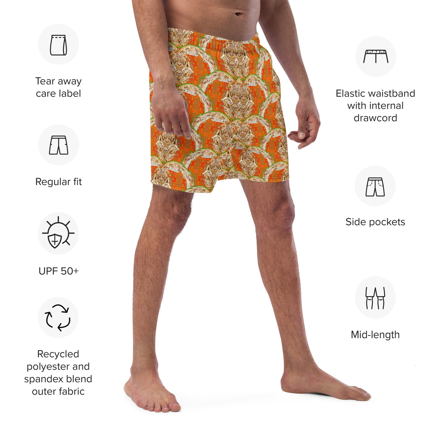 Swim Trunks (Virilis)(Ouroboros Smith Butterfly) RJSTH@Fabric#1 RJSTHS2023 RJS