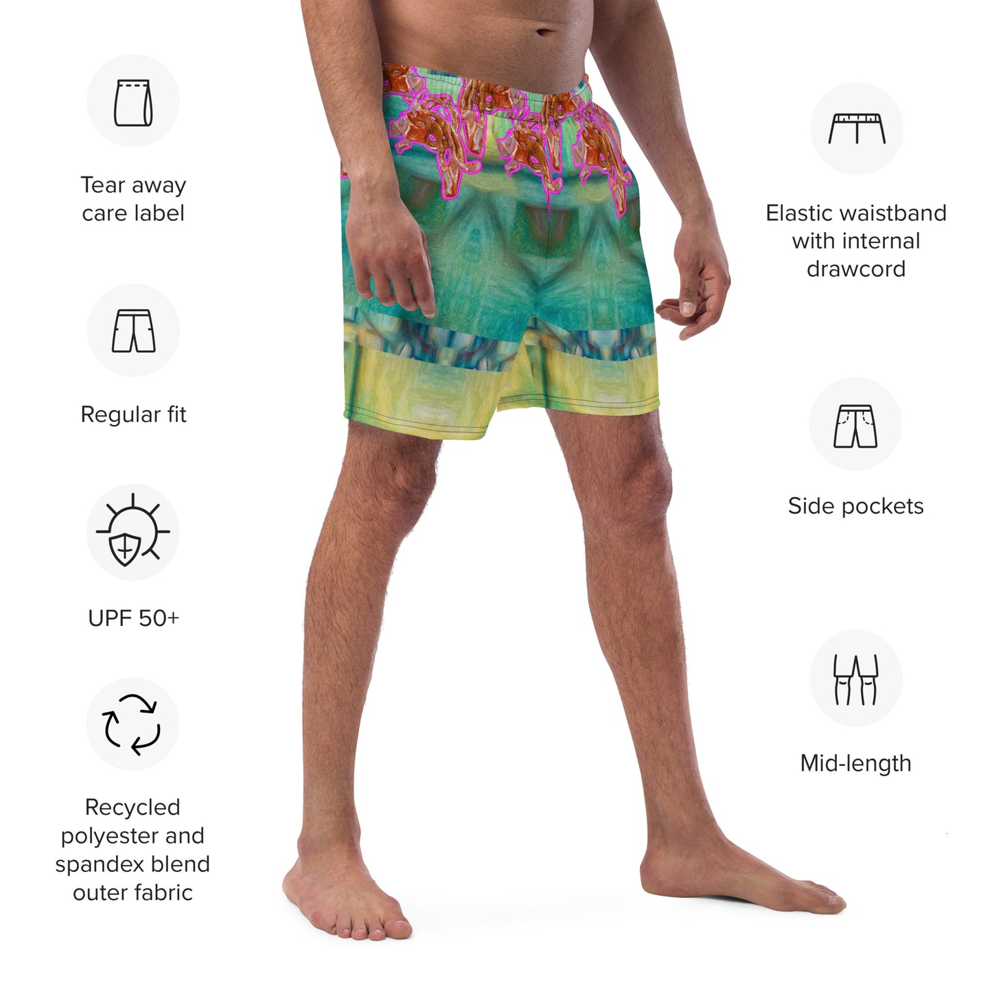 Swim Trunks (Virilis)(Silvan Sward Sift Sigh 1-5) RJSTH@Fabric#9 RJSTHS2023 RJS