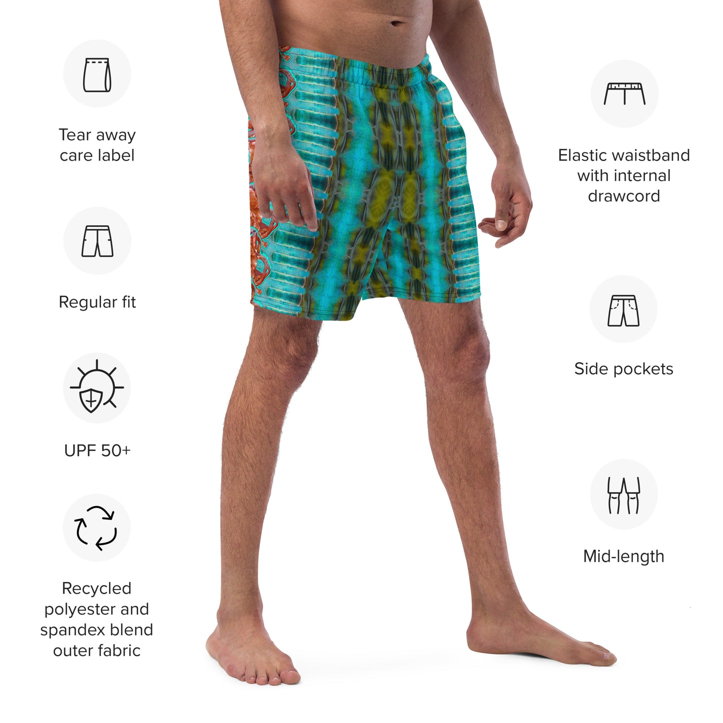 Swim Trunks (Virilis)(Silvan Sward Sift Sigh 1-3) RJSTH@Fabric#8 RJSTHS2023 RJS