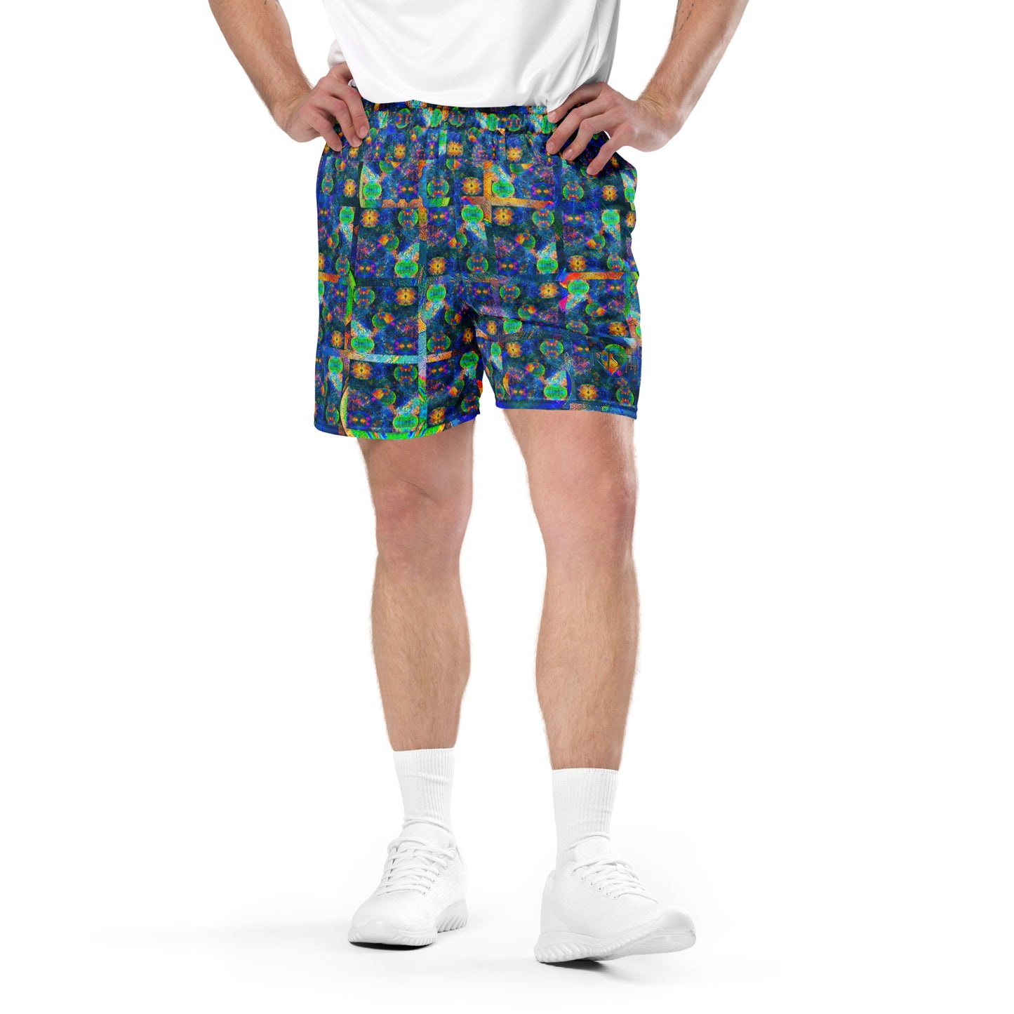 Mesh Shorts (Unisex)(Opal Skies Caeli Opali) RJSTHW2024 RJS