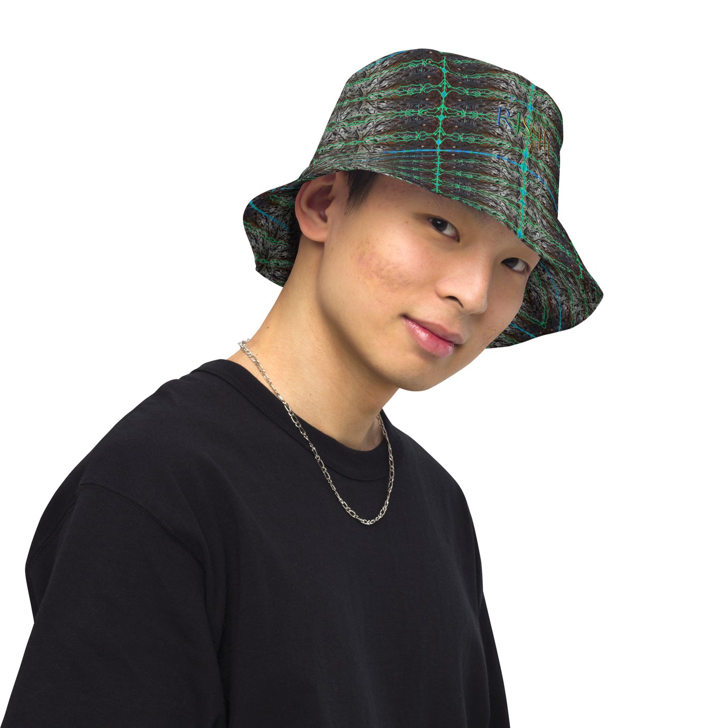 Bucket Hat (Tree Link Blue Logo) RJSTH@Fabric#10 RJSTHs2024 RJS