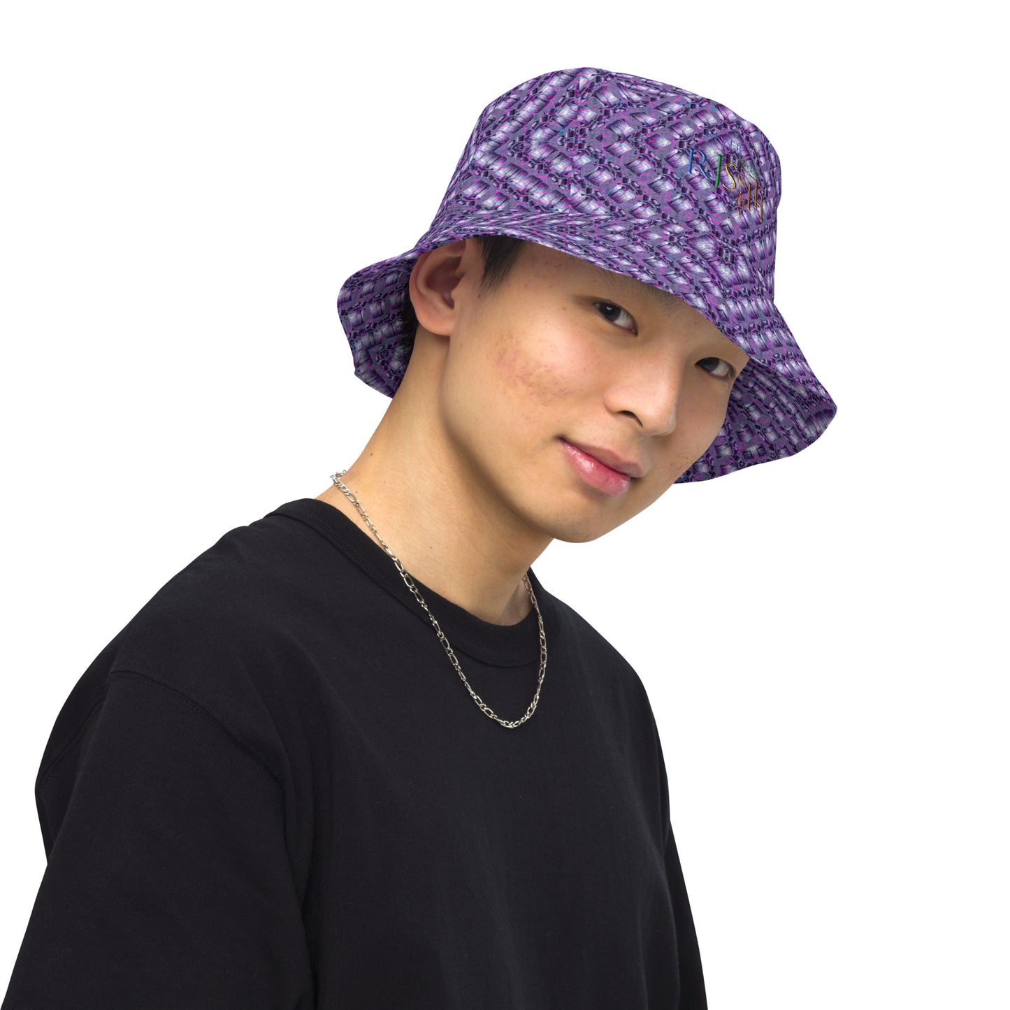 Bucket Hat (Sugar Stick Twirl (Elder Gift) Purple Logo) RJSTHs2024 RJS