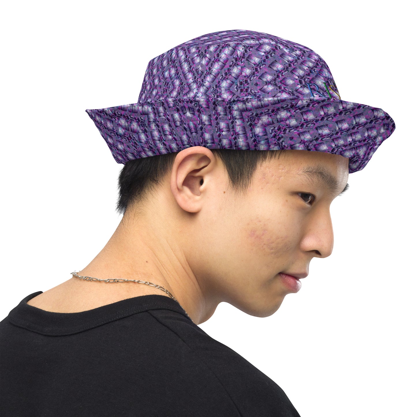 Bucket Hat (Sugar Stick Twirl (Elder Gift) Purple Logo) RJSTHs2024 RJS