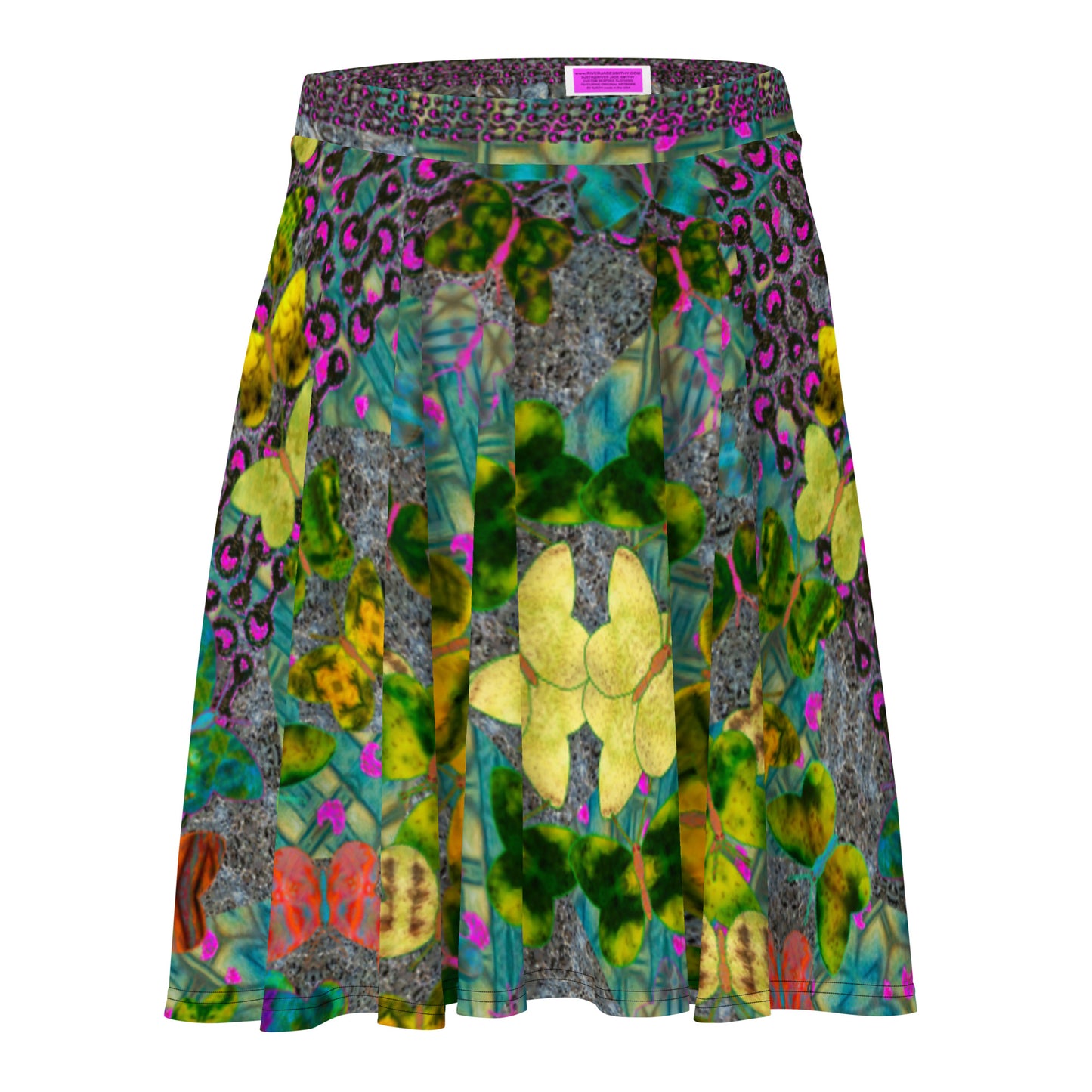 Skater Skirt (Her/They)(Butterfly Glade Shoal Solstice GNHV 8.9) RJSTH@Fabric#9 RJSTHw2021 RJS