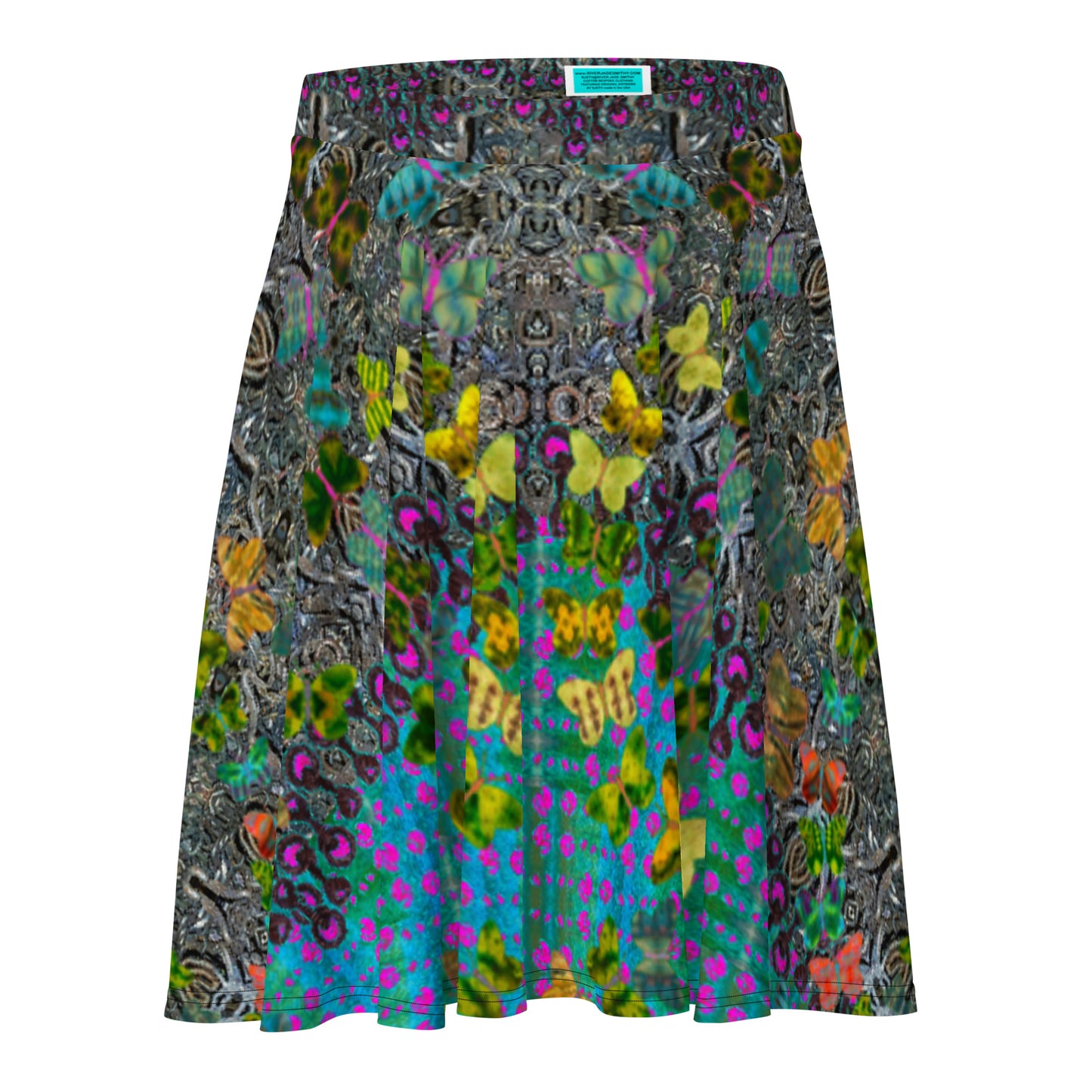 Skater Skirt (Her/Muliebris)(Butterfly Glade Shoal Solstice GNHV 8.8) RJSTH@Fabric#8 RJSTHw2021 RJS