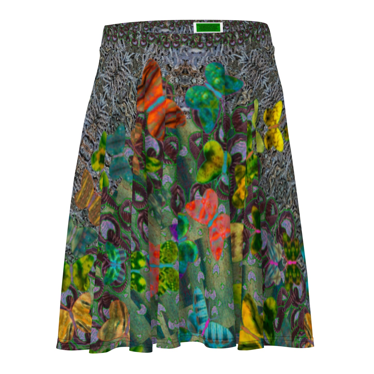 Skater Skirt (Her/They)(Butterfly Glade Shoal Solstice GNHV 8.4) RJSTH@Fabric#4 RJSTHw2021 RJS