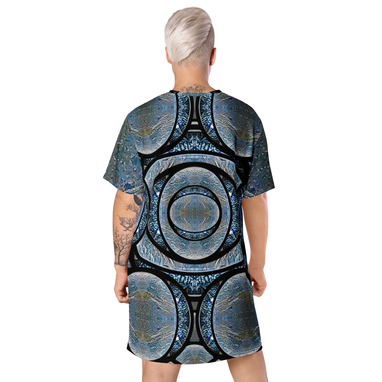 T-Shirt Tunic (Muliebris/Virilis)(Opal Skies Cantus Primus "Lūminōsitās") RJSTHs2024 RJS