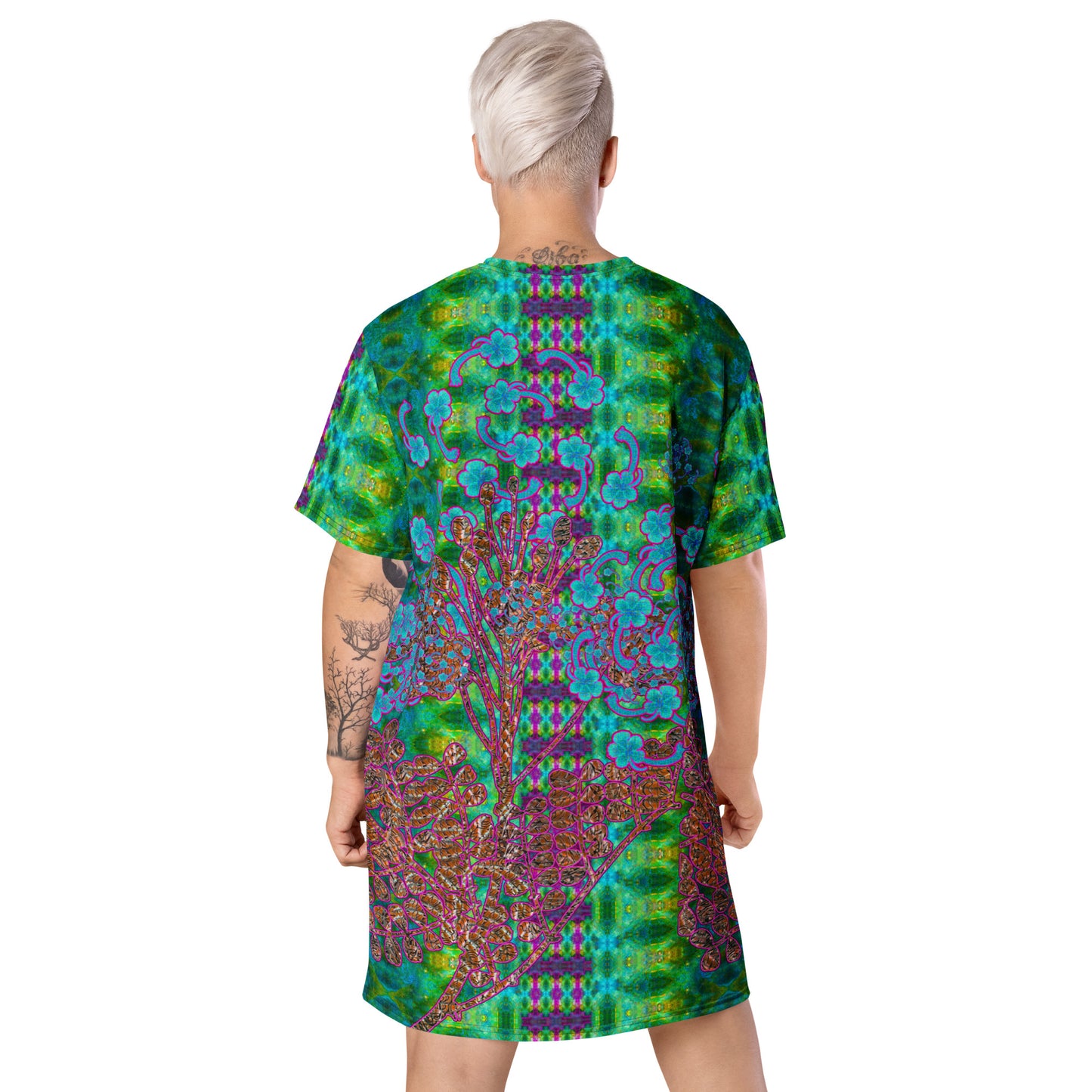 T-Shirt Tunic (Muliebris/Virilis)(WindSong Flower) RJSTH@Fabric#11 RJSTHW2024 RJS