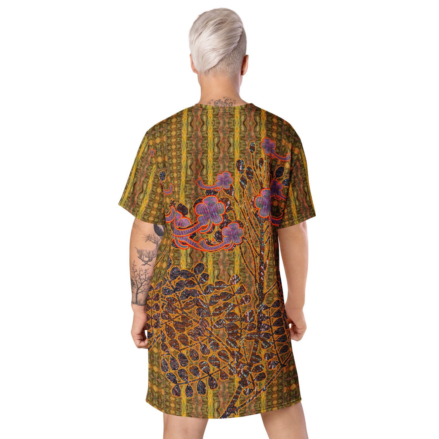 T-shirt tunique (Muliebris/Virilis) (fleur WindSong) RJSTH@Fabric#6 RJSTHW2024 RJS