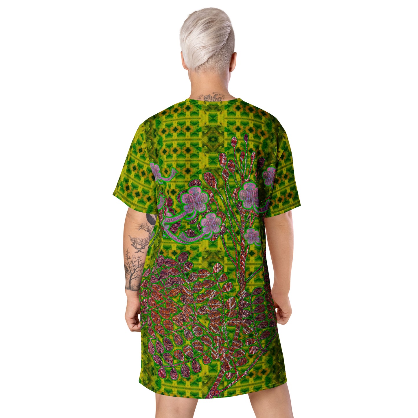 T-shirt tunique (Muliebris/Virilis) (fleur WindSong) RJSTH@Fabric#5 RJSTHW2024 RJS