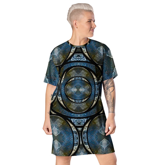 T-Shirt Tunic (Muliebris/Virilis)(Opal Skies Cantus Primus "Lūminōsitās") RJSTHs2024 RJS