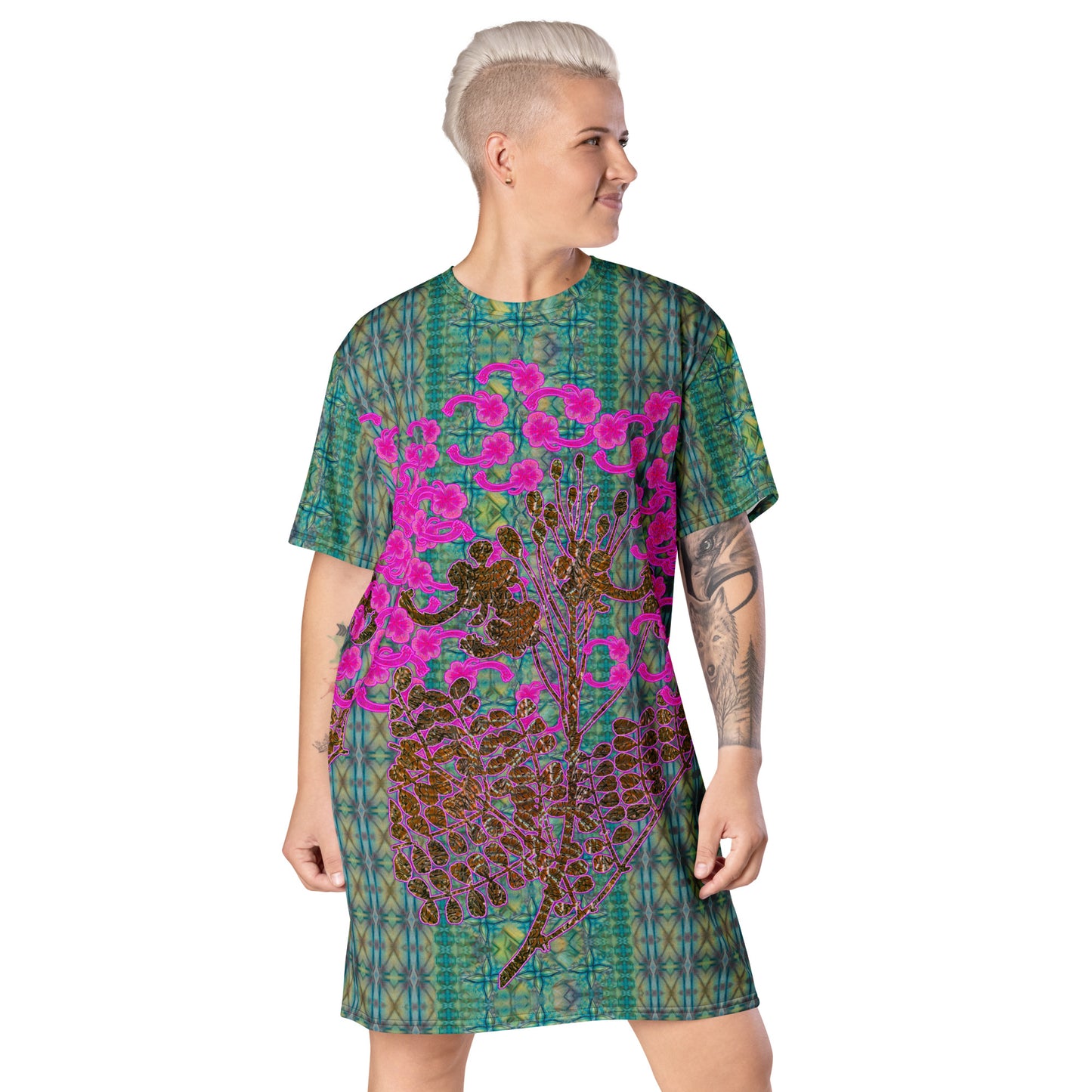 T-Shirt Tunic (Muliebris/Virilis)(WindSong Flower) RJSTH@Fabric#9 RJSTHW2024 RJS