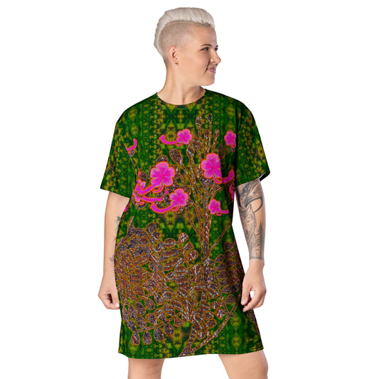 T-shirt tunique (Muliebris/Virilis) (fleur WindSong) RJSTH@Fabric#7 RJSTHW2024 RJS