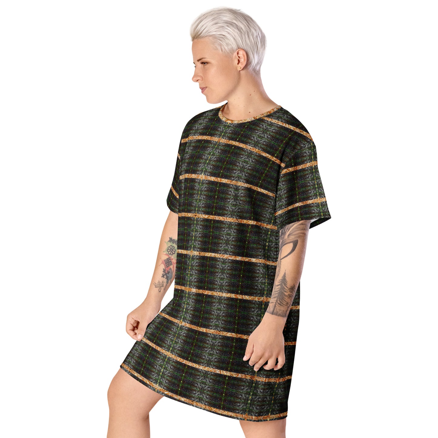 T-Shirt Tunic (Muliebris/Virilis)(Rind#2 Tree Link Ouroboros Smith Fabric) RJSTHs2024 RJS