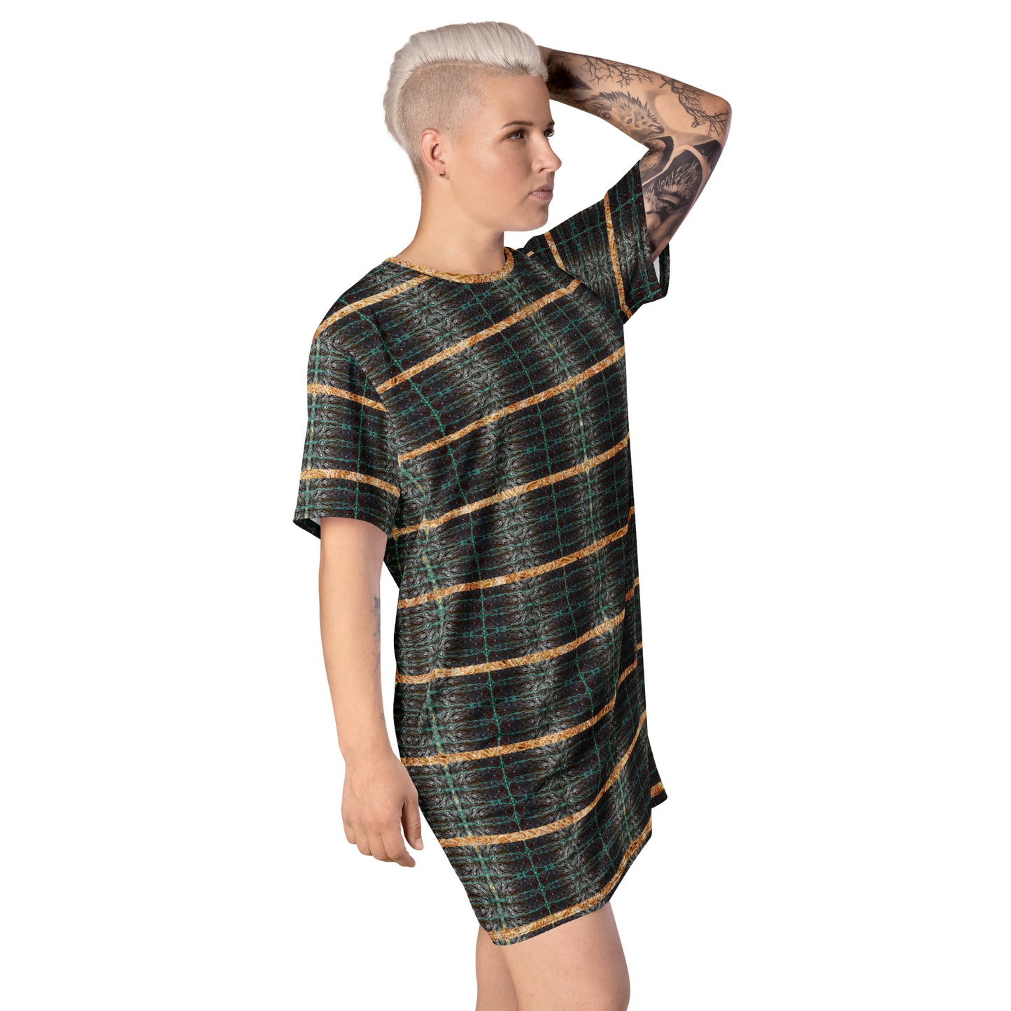 T-Shirt Tunic (Muliebris/Virilis)(Rind#8 Tree Link Ouroboros Smith Fabric) RJSTHs2024 RJS