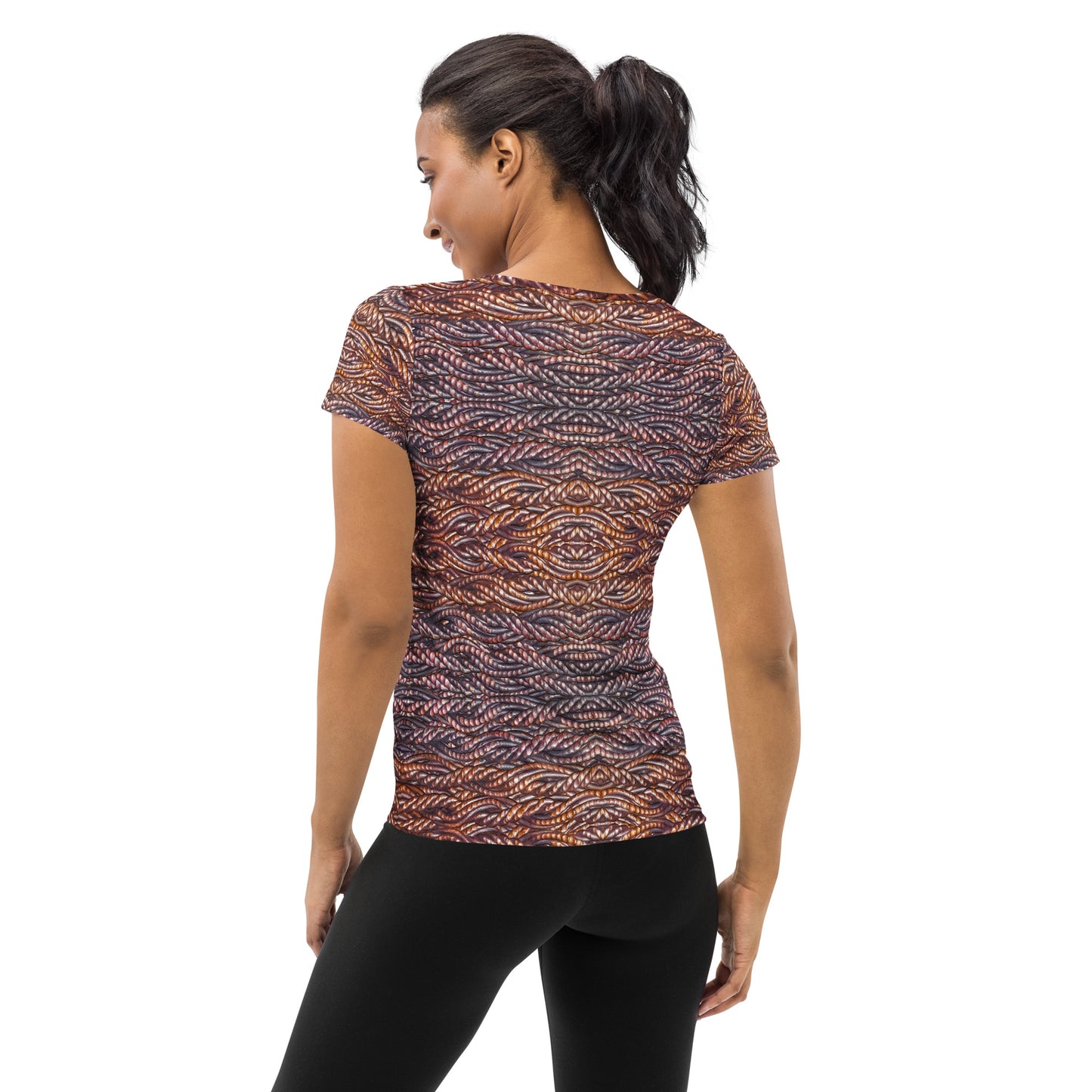 Athletic T-Shirt (Her/They)(Grail Hearth Core Copper Fabric) RJSTHw2023 RJS
