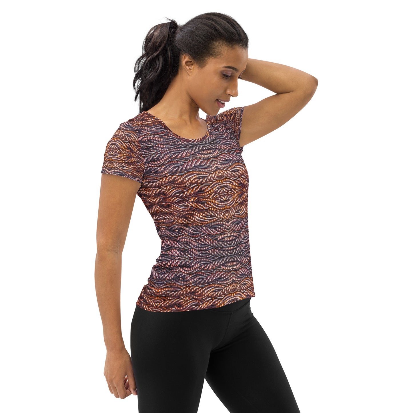 Athletic T-Shirt (Her/They)(Grail Hearth Core Copper Fabric) RJSTHw2023 RJS