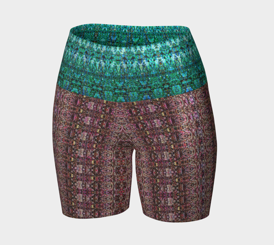 Glitter Yoga Shorts (Muliebris/Virilis)(Samhain Dream Thaw 12/14 & Blue/Purple Logo@Alchemic) RJSTHs2024 RJS