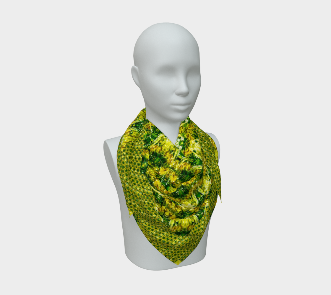 Silk Art Scarf (Vitta Serica Artis)(Dreams of Jade@Alchemic 4 of 15 Quattuor ex Quindecim) RJSTHW2026 RJS