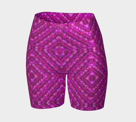 Short de yoga à paillettes (Sugar Stick Twirl (Elder Gift) Logo rose) RJSTHs2024 RJS