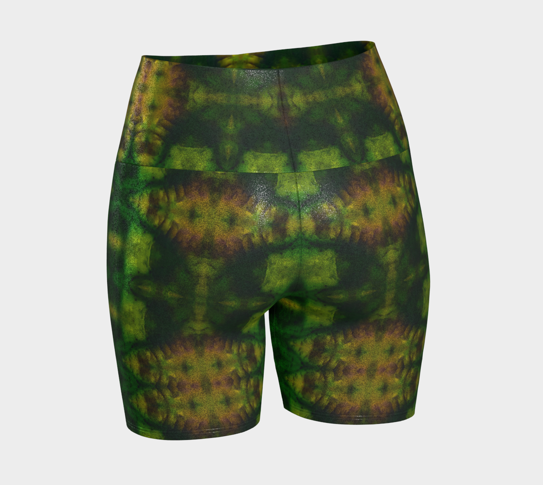 Glitter Yoga Shorts (Muliebris/Virilis)(Purely Jade Light) RJSTHs2024 RJS