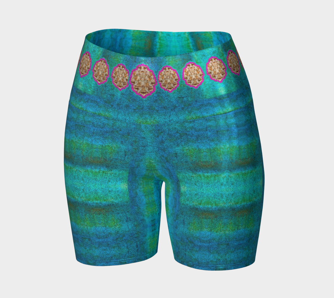 Short de yoga à paillettes (cohorte Chrysalis) RJSTH@Fabric#8 RJSTHs2024 RJS