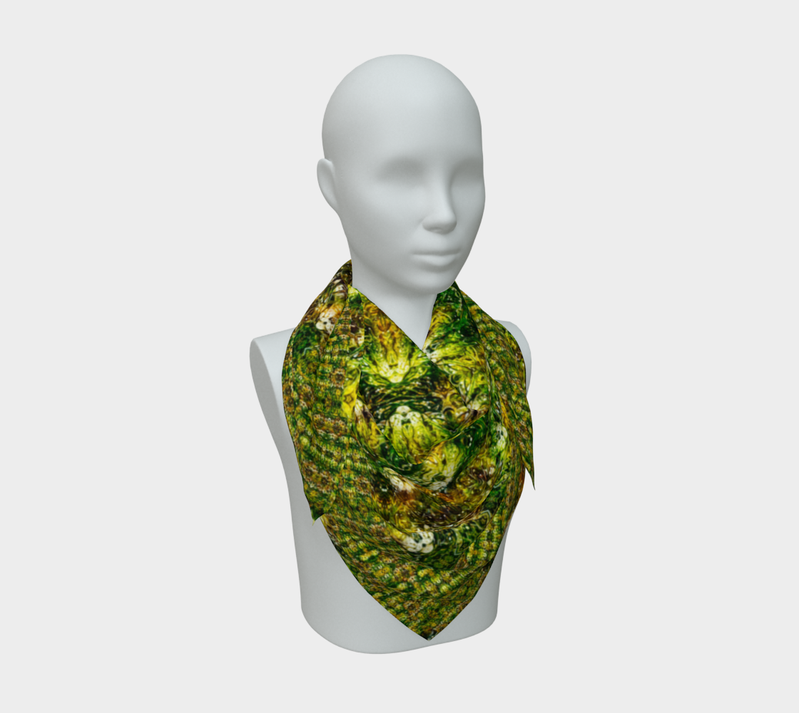 Silk Art Scarf (Vitta Serica Artis)(Dreams of Jade@Alchemic 10 of 15 Decem ex Quindecim) RJSTHW2026 RJS