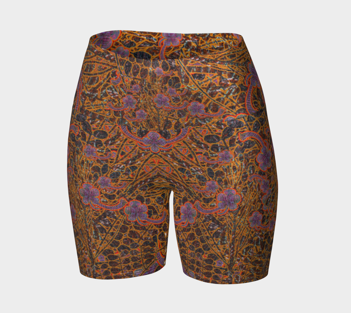 Glitter Yoga Shorts (Muliebris/Virilis)(Sixth WindSong Flower) RJSTH@Fabric#6 RJSTHs2024 RJS