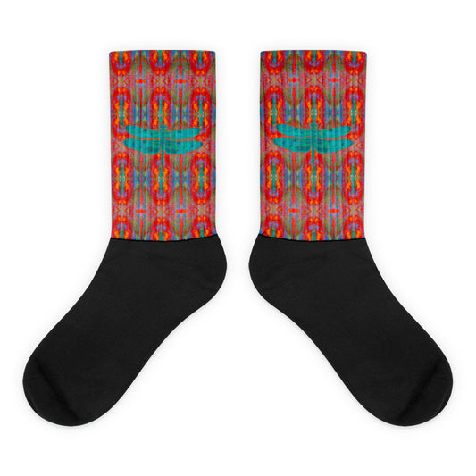 Socks (Unisex)(Dragonfly) RJSTH@Fabric#12 RJSTHW2021 RJS