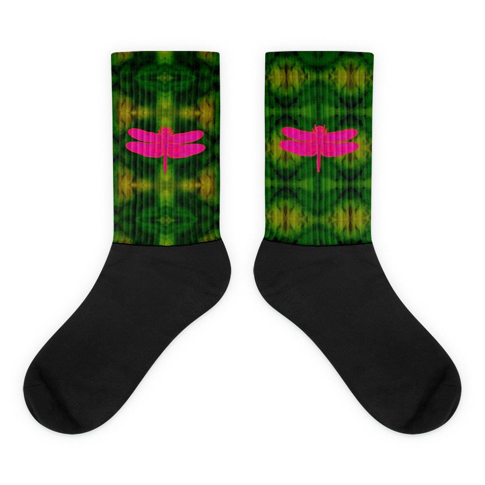 Socks (Unisex)(Dragonfly) RJSTH@Fabric#7 RJSTHW2021 RJS