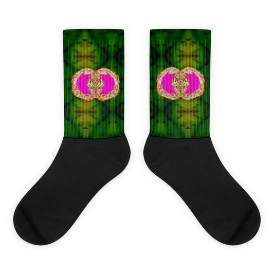 Socks (Unisex)(Ouroboros Smith Butterfly) RJSTH@Fabric#7 RJSTHW2021 RJS