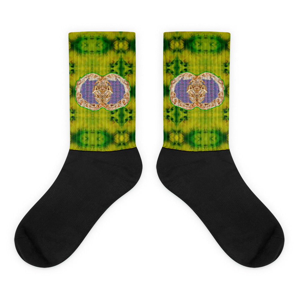 Socks (Unisex)(Ouroboros Smith Butterfly) RJSTH@Fabric#5 RJSTHW2021 RJS