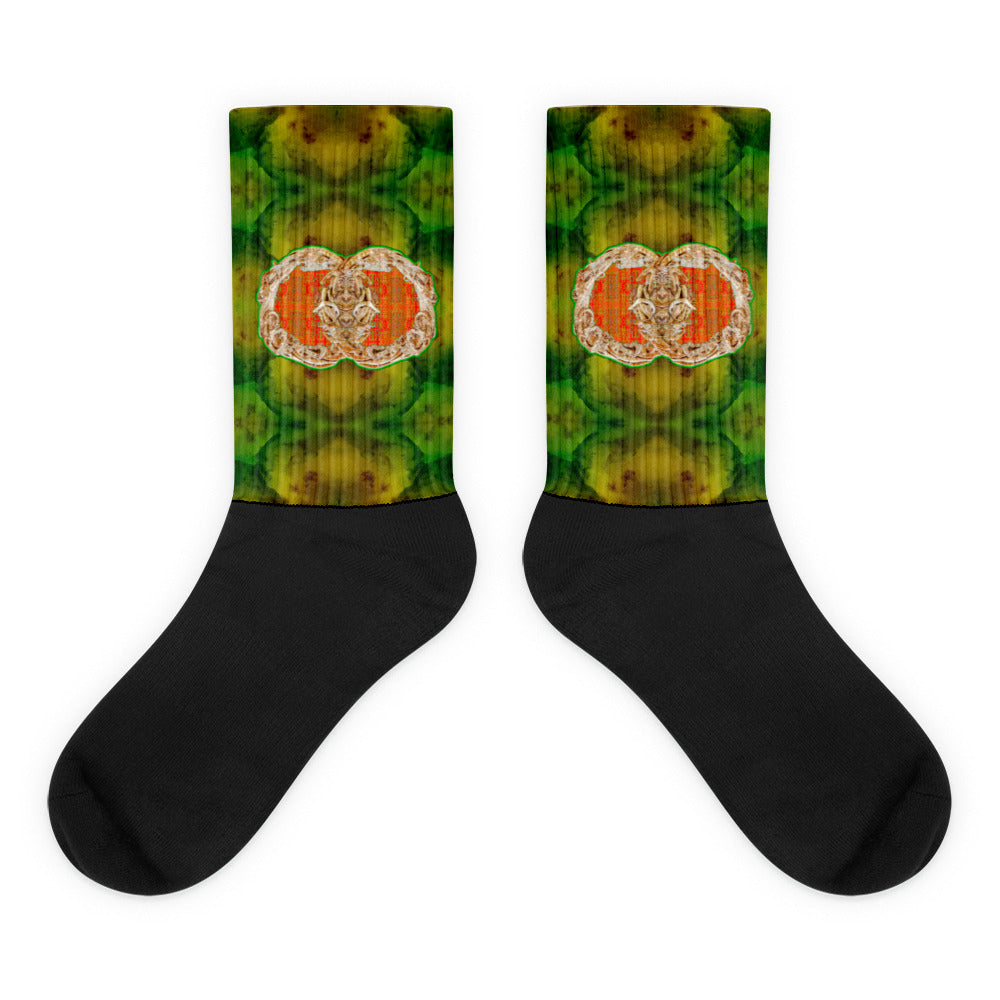 Socks (Unisex)(Ouroboros Smith Butterfly) RJSTH@Fabric#3 RJSTHW2021 RJS