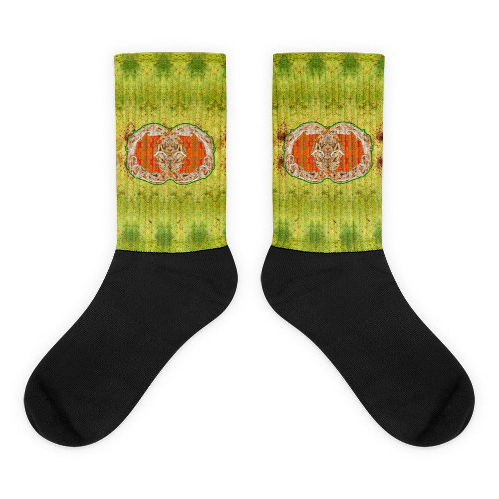 Socks (Unisex)(Ouroboros Smith Butterfly) RJSTH@Fabric#2 RJSTHW2021 RJS