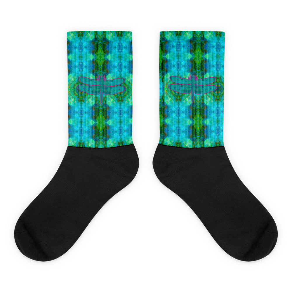 Socks (Unisex)(Dragonfly) RJSTH@Fabric#11 RJSTHW2021 RJS