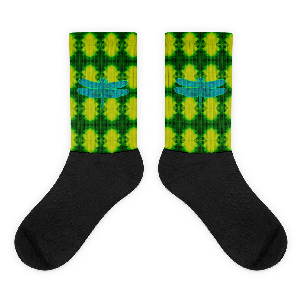 Socks (Unisex)(Dragonfly) RJSTH@Fabric#10 RJSTHW2021 RJS