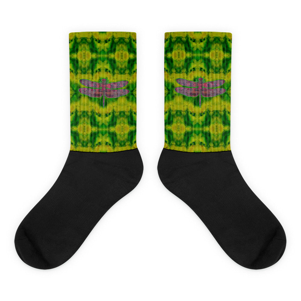 Socks (Unisex)(Dragonfly) RJSTH@Fabric#5 RJSTHW2021 RJS