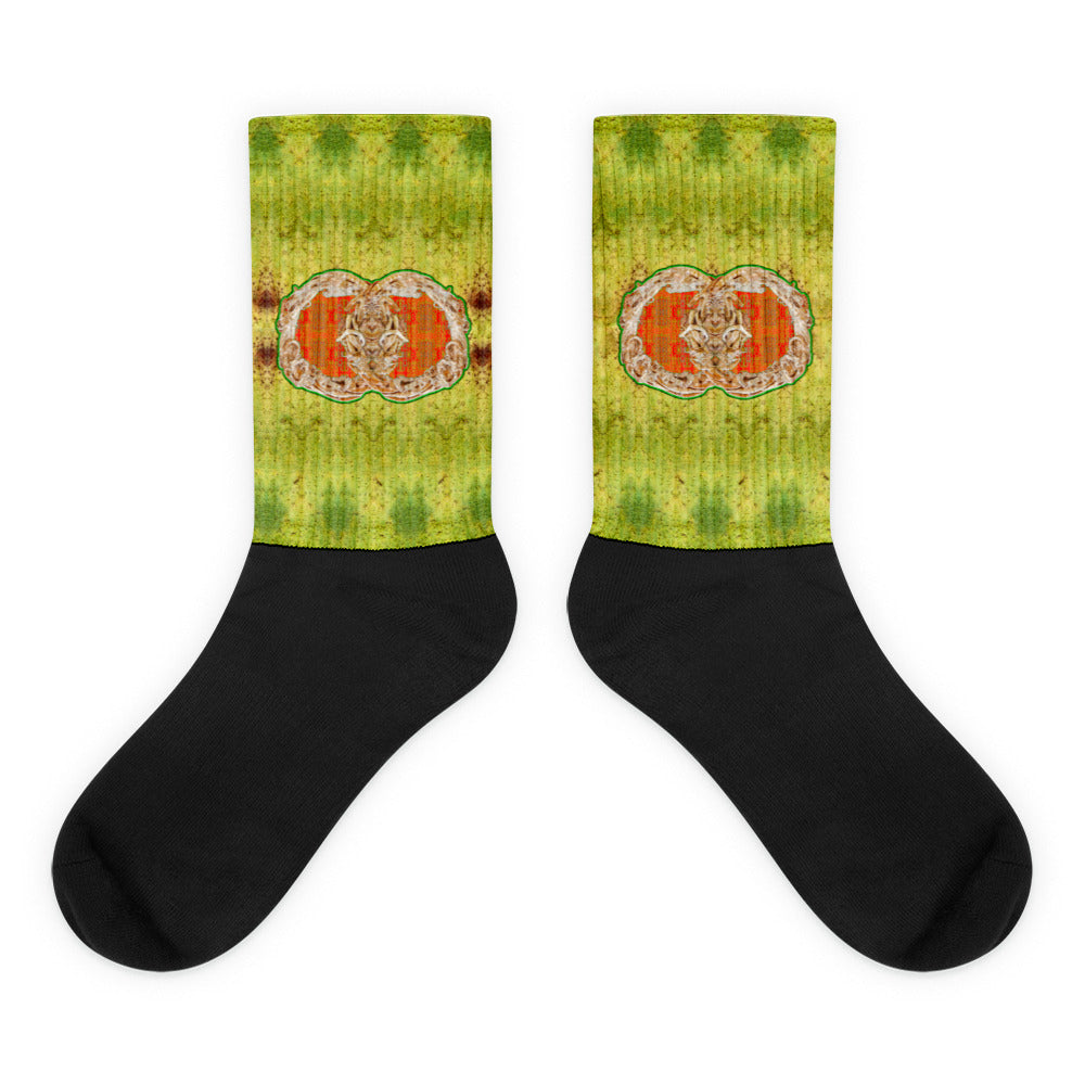 Socks (Unisex)(Ouroboros Smith Butterfly) RJSTH@Fabric#2 RJSTHW2021 RJS