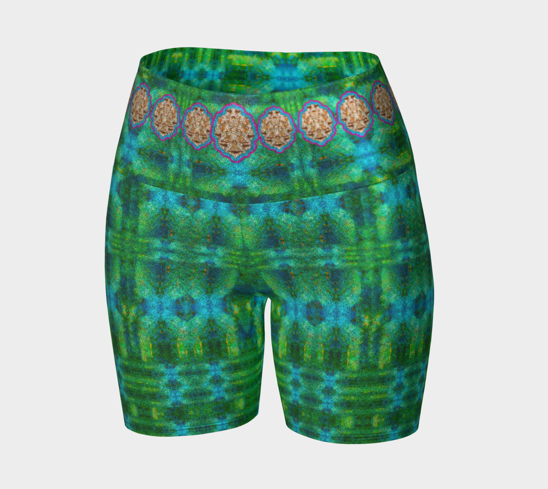 Glitter Yoga Shorts (Muliebris/Virilis)(Chrysalis Cohort) RJSTH@Fabric#11 RJSTHs2024 RJS