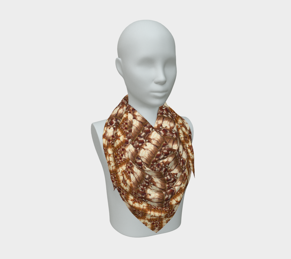 Silk Art Scarf (Vitta Serica Artis)(Copper Workshop) RJSTHS2026 RJS