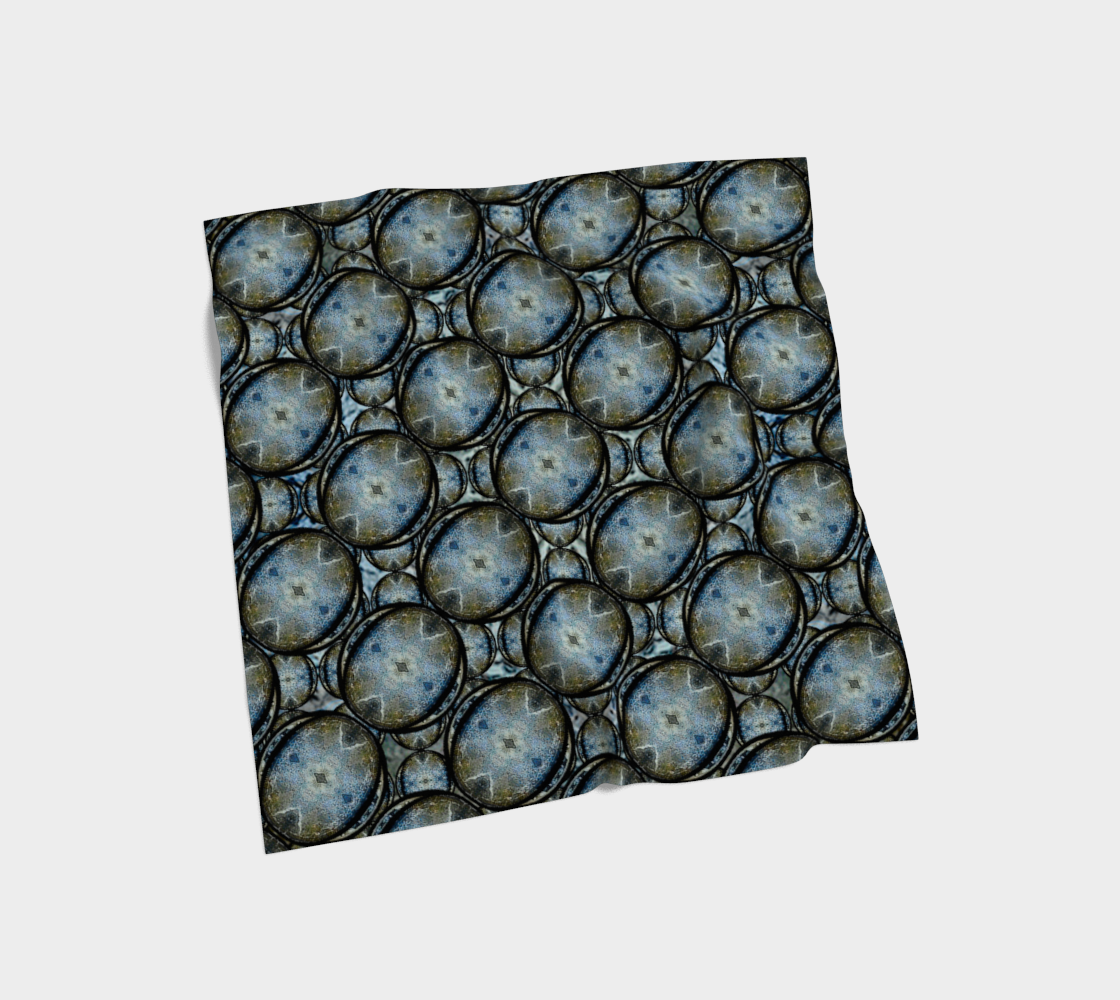 Silk Art Scarf (Vitta Serica Artis)(Opal Skies Cantus Primus "Lūminōsitās") RJSTHW2026 RJS