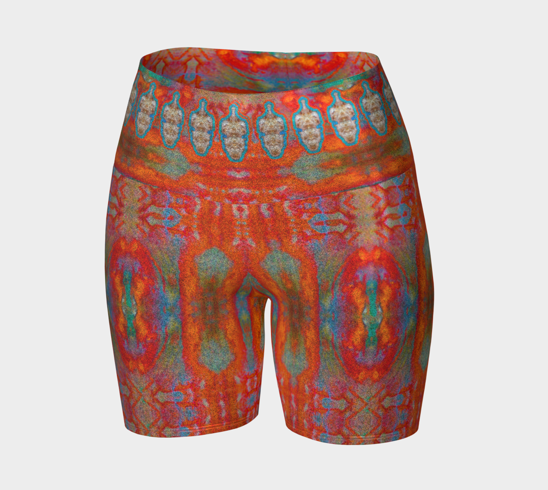 Glitter Yoga Shorts (Muliebris/Virilis)(Chrysalis Cohort) RJSTH@Fabric#12 RJSTHs2024 RJS