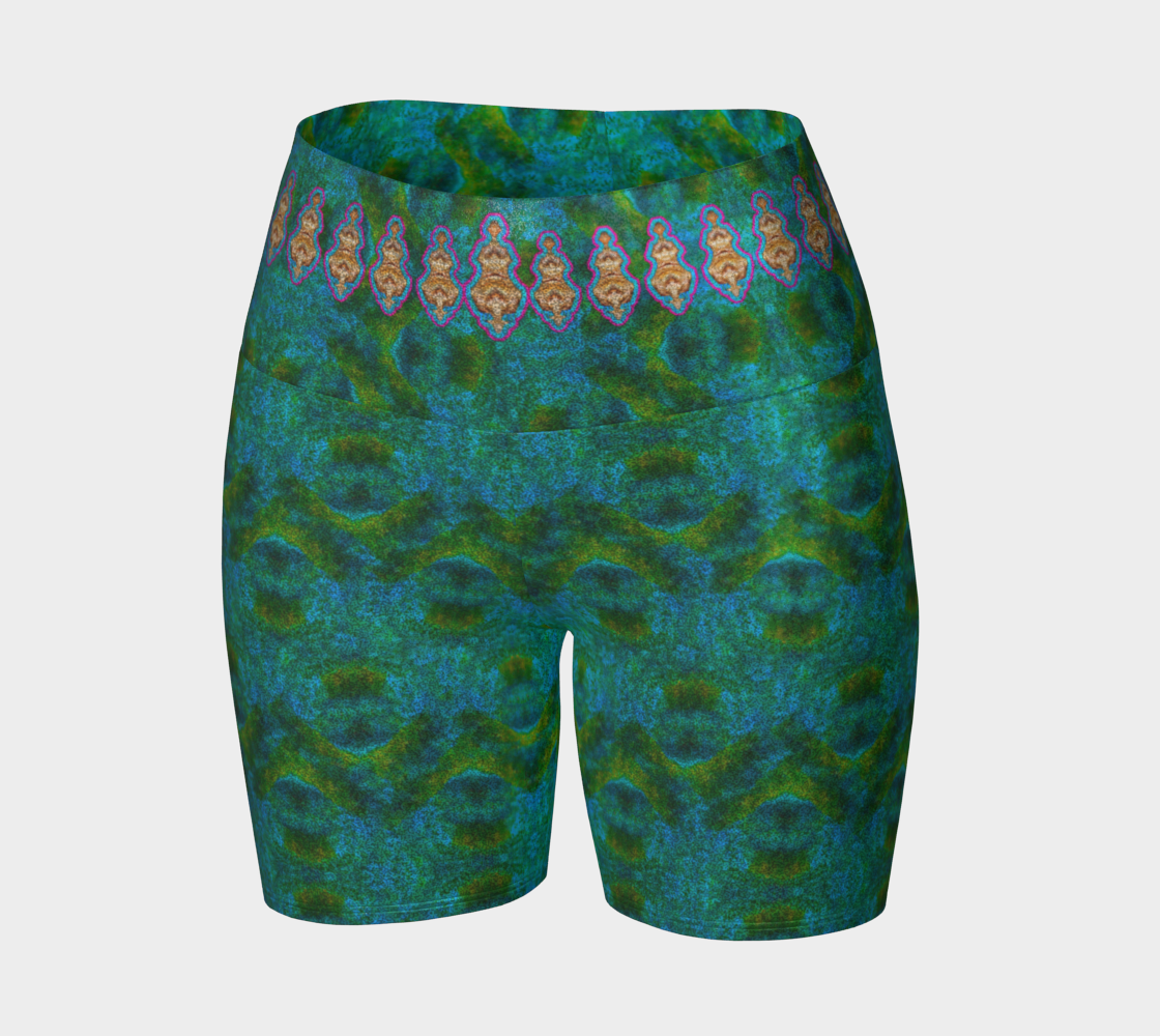 Glitter Yoga Shorts (Muliebris/Virilis)(Chrysalis Cohort) RJSTH@Fabric#11 RJSTHs2024 RJS