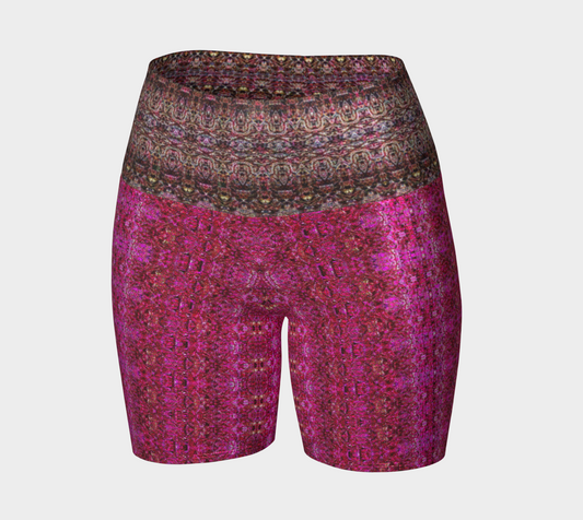 Glitter Yoga Shorts (Muliebris/Virilis)(Samhain Dream Thaw 14/13 & Purple/Pink Logo@Alchemic) RJSTHs2024 RJS