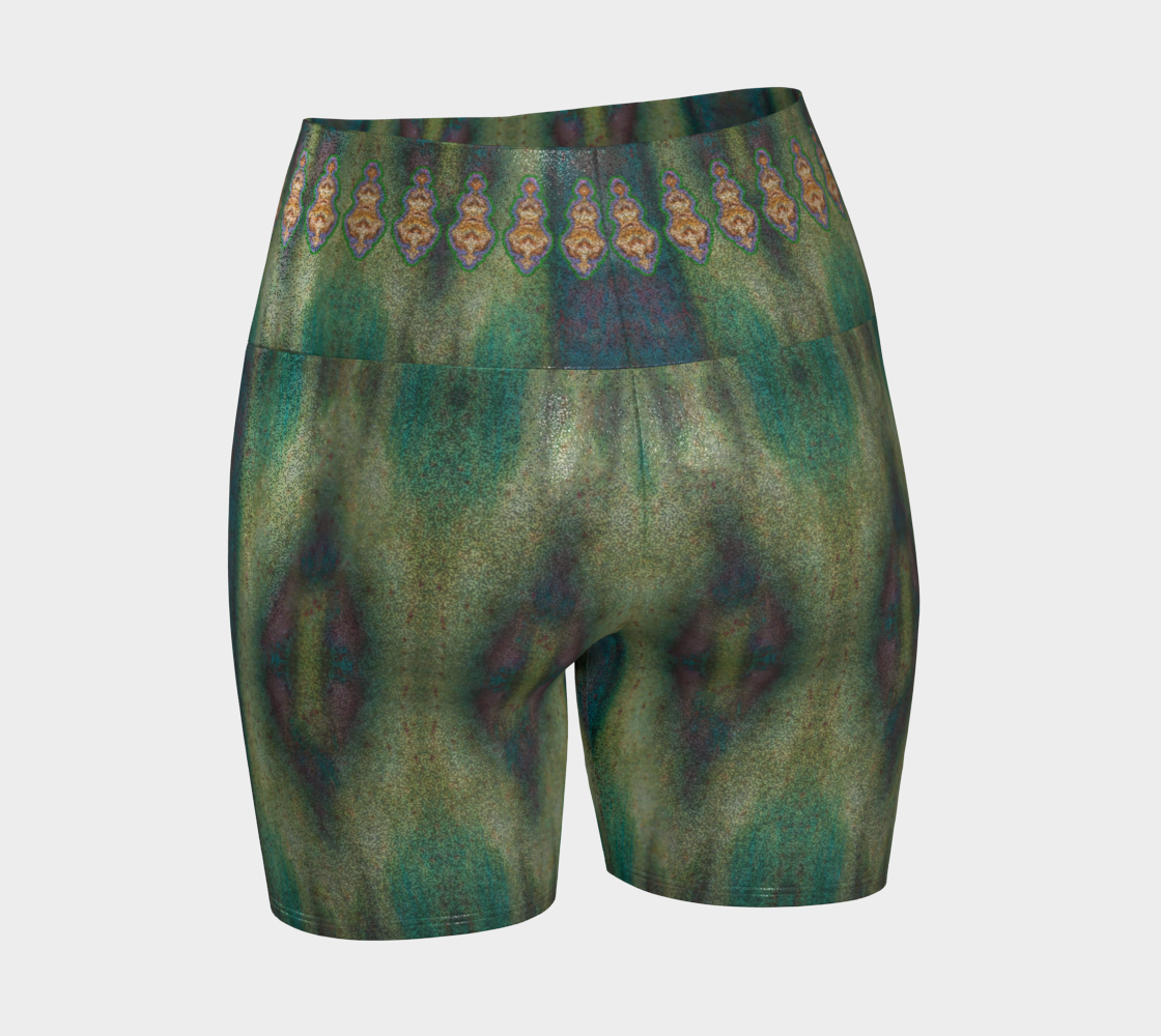 Glitter Yoga Shorts (Muliebris/Virilis)(Chrysalis Cohort) RJSTH@Fabric#4 RJSTHs2024 RJS