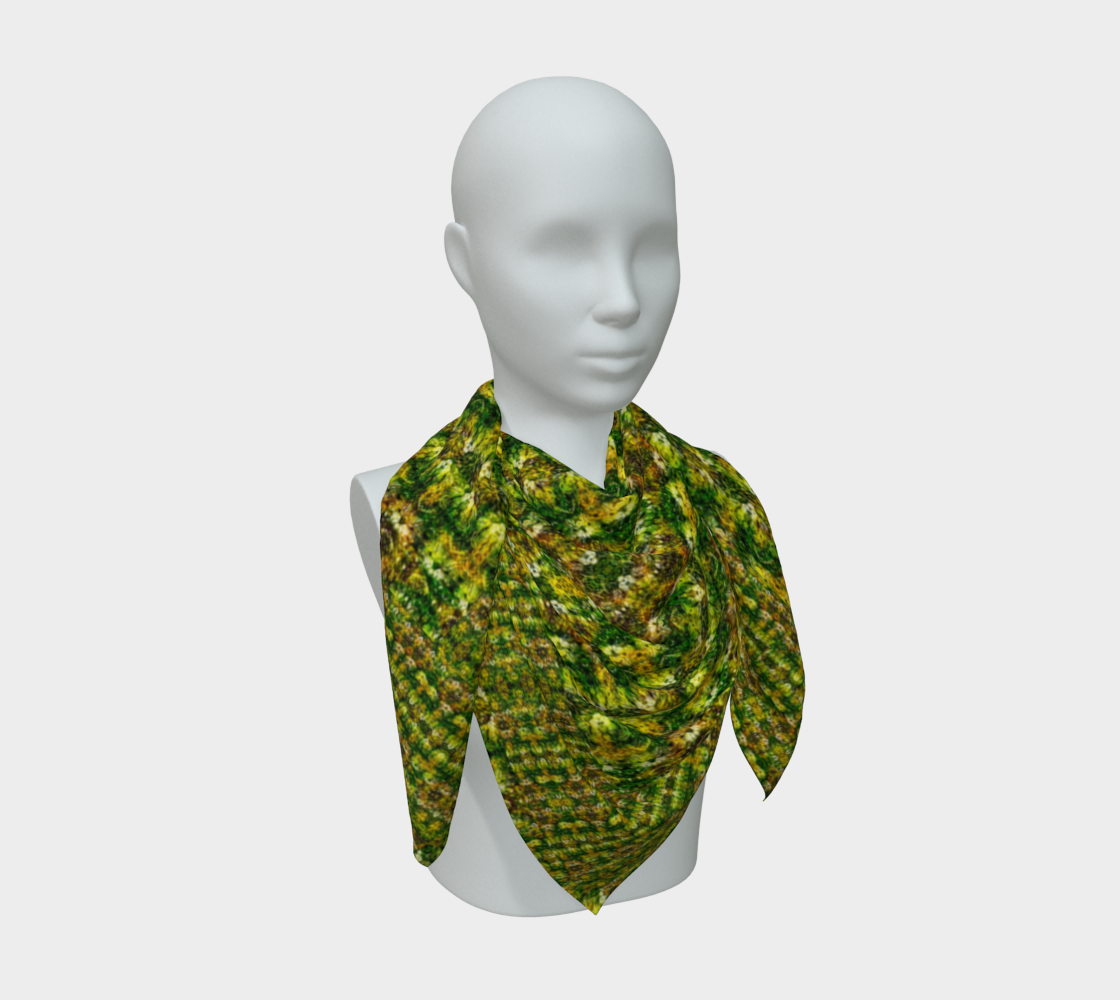 Silk Art Scarf (Vitta Serica Artis)(Dreams of Jade@Alchemic 10 of 15 Decem ex Quindecim) RJSTHW2026 RJS