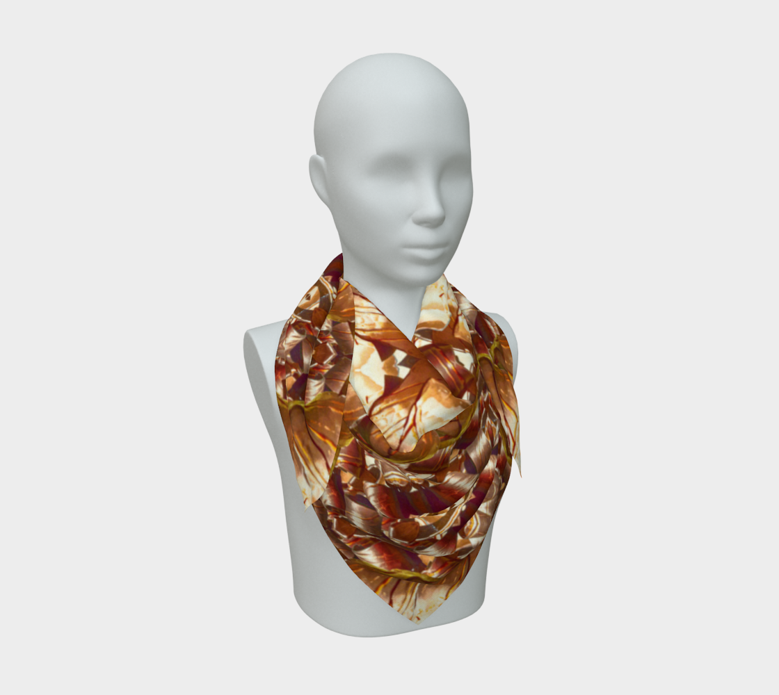 Silk Art Scarf (Vitta Serica Artis)(Copper Workshop) RJSTHS2026 RJS